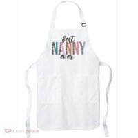 Best Nanny Ever Cheetah Cute Gift Apron thumb 0