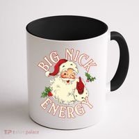 Big Nick Energy Funny Xmas Christmas Great Gift Coffee Mug thumb 1