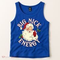 Big Nick Energy Funny Xmas Christmas Great Gift Tank Top thumb 2