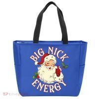 Big Nick Energy Funny Xmas Christmas Great Gift Tote Bag thumb 0