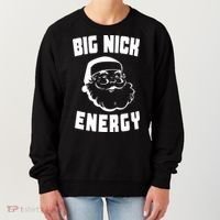 Big Nick Energy Funny Santa Claus Women's Sweatshirt thumb 0
