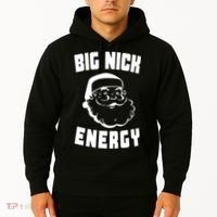 Big Nick Energy Funny Santa Claus Hoodie thumb 2