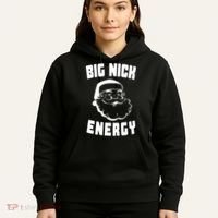 Big Nick Energy Funny Santa Claus Hoodie thumb 5