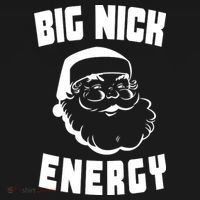 Big Nick Energy Funny Santa Claus Women's Hoodie thumb 2