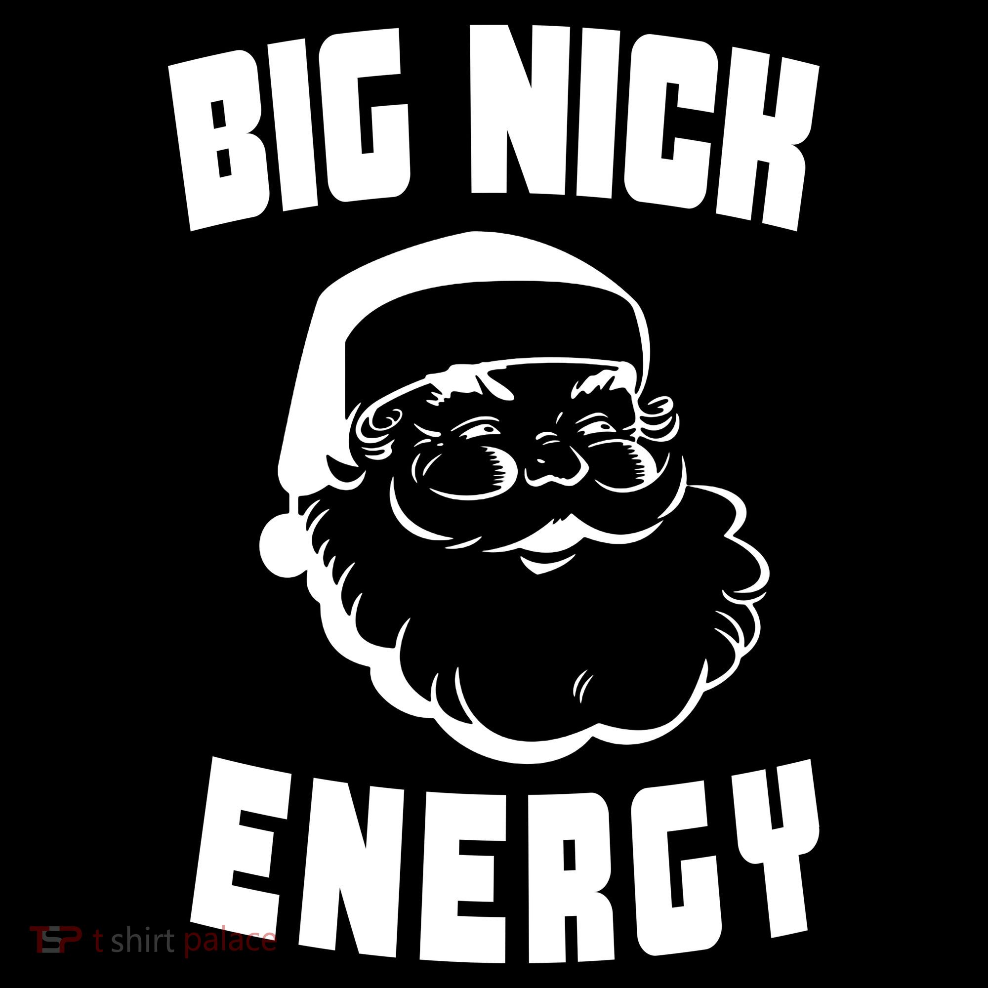 Big Nick Energy Funny Santa Claus Women's Hoodie