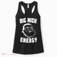 Big Nick Energy Funny Santa Claus Women's Tank Top thumb 0