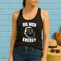 Big Nick Energy Funny Santa Claus Women's Tank Top thumb 2