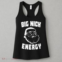Big Nick Energy Funny Santa Claus Women's Tank Top thumb 3