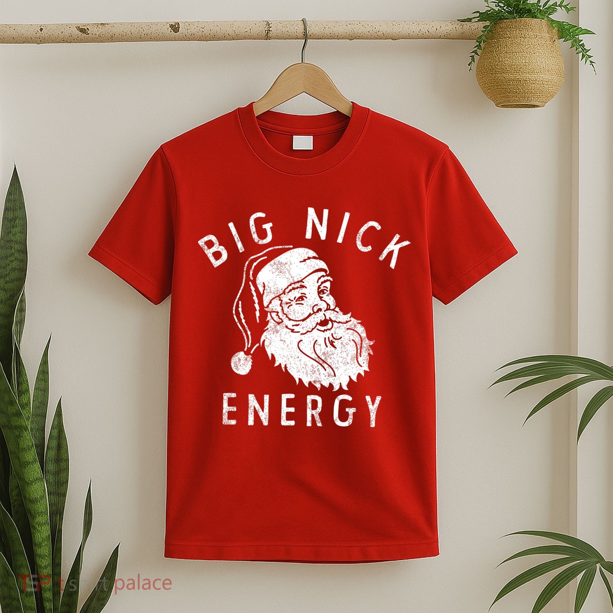 Big Nick Energy Sweatshirt Funny Xmas Fat Santa Claus T-Shirt