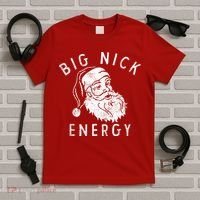 Big Nick Energy Sweatshirt Funny Xmas Fat Santa Claus T-Shirt thumb 5