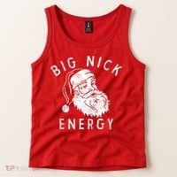 Big Nick Energy Sweatshirt Funny Xmas Fat Santa Claus Tank Top thumb 2