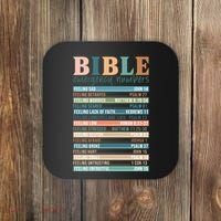 Bible Nutrition Emergency Numbers Coaster thumb 0