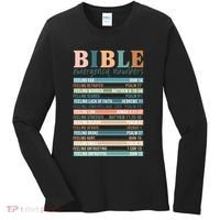 Bible Nutrition Emergency Numbers Women's Long Sleeve Shirt thumb 0