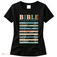 Bible Nutrition Emergency Numbers Women's T-Shirt thumb 0