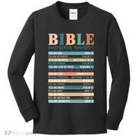 Bible Nutrition Emergency Numbers Kids Long Sleeve Shirt thumb 0