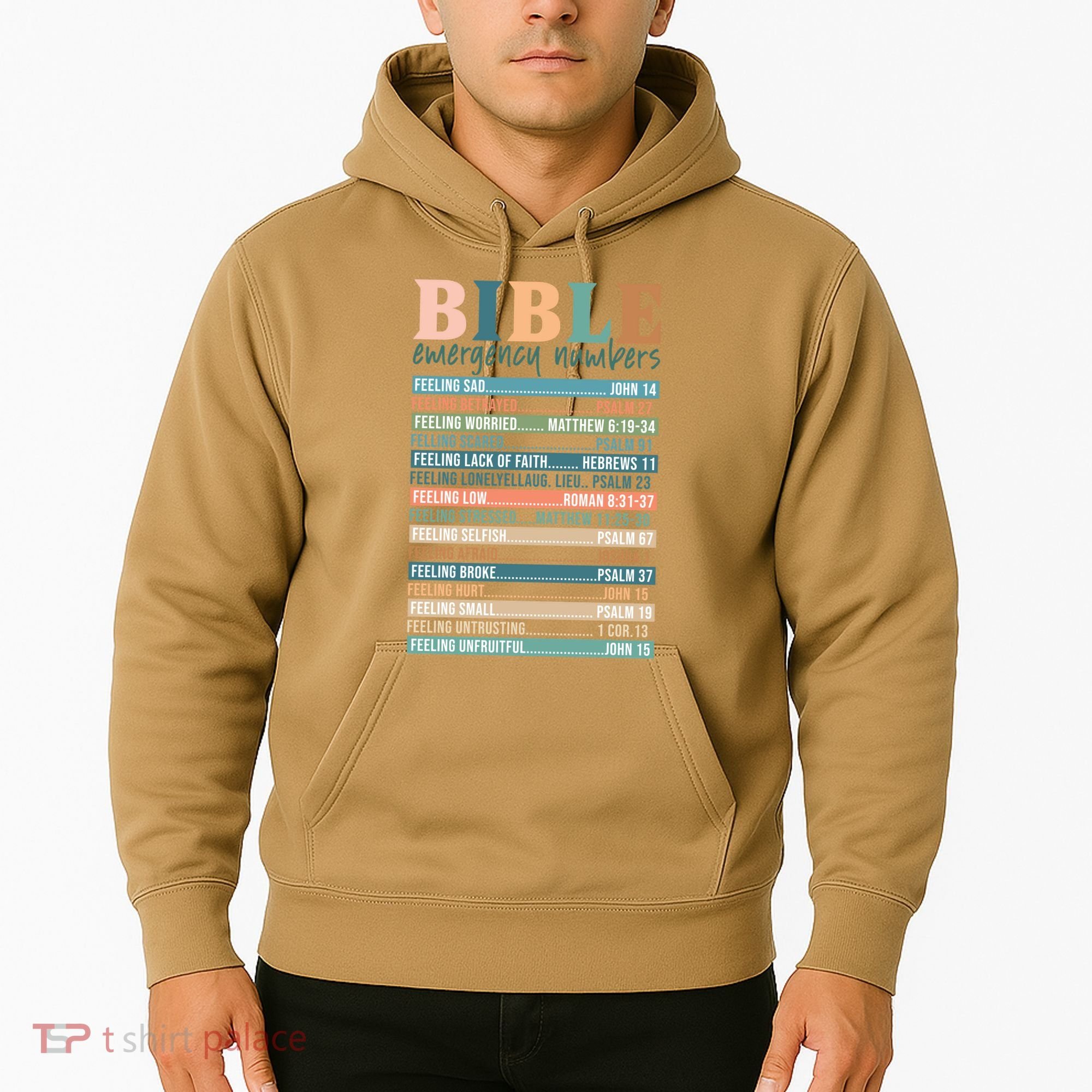 Bible Nutrition Emergency Numbers Hoodie