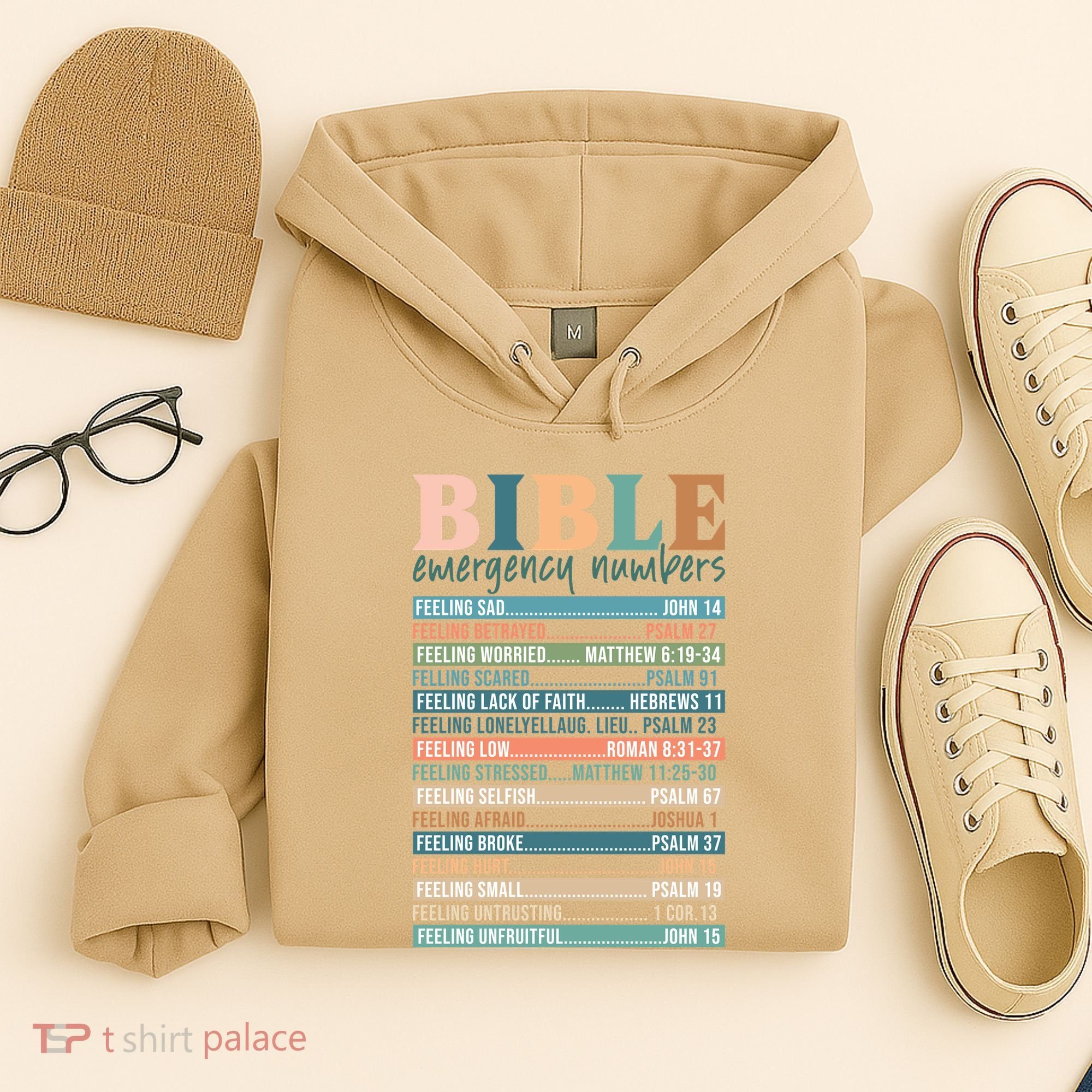 Bible Nutrition Emergency Numbers Hoodie