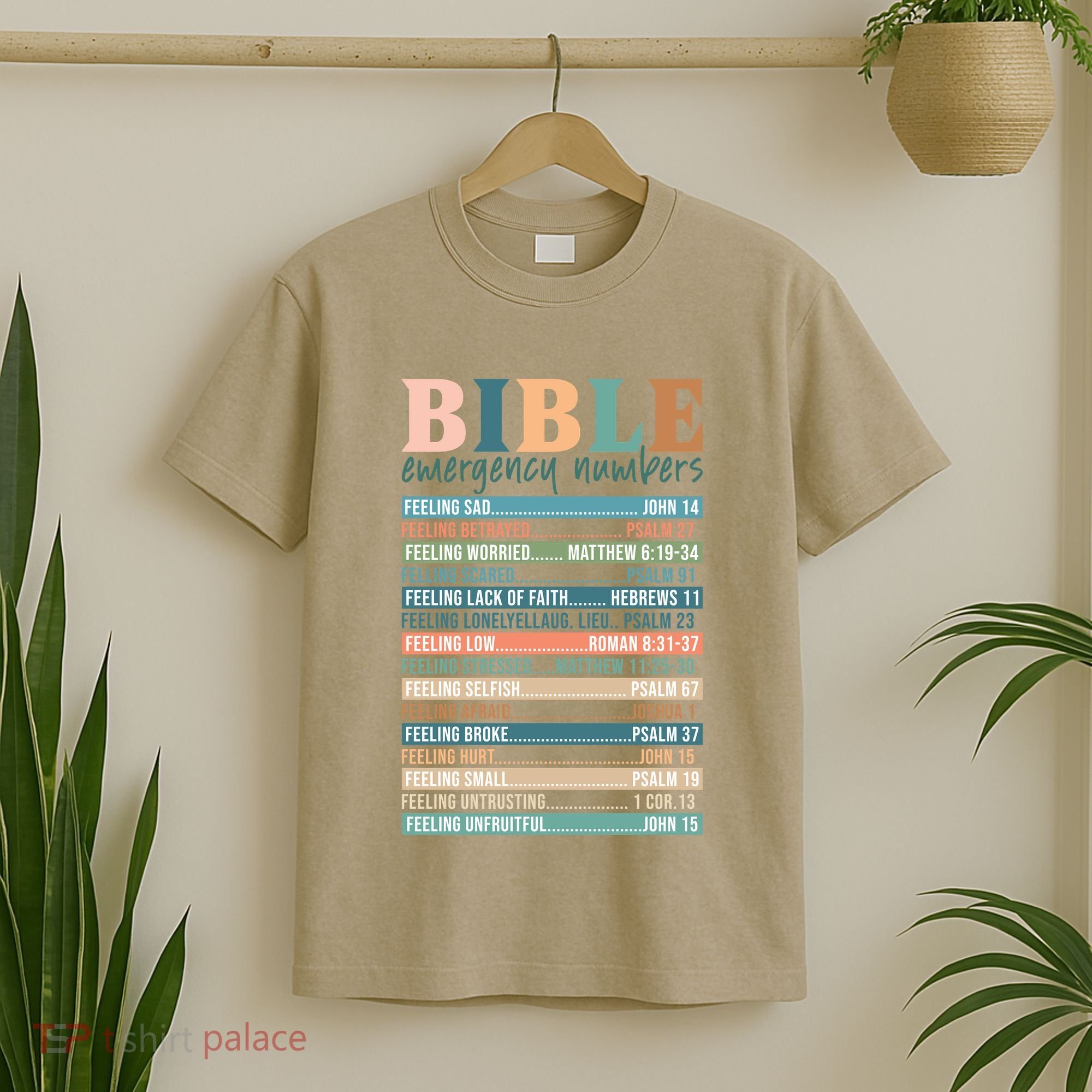 Bible Nutrition Emergency Numbers T-Shirt