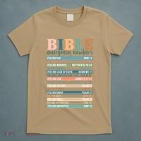 Bible Nutrition Emergency Numbers T-Shirt thumb 5