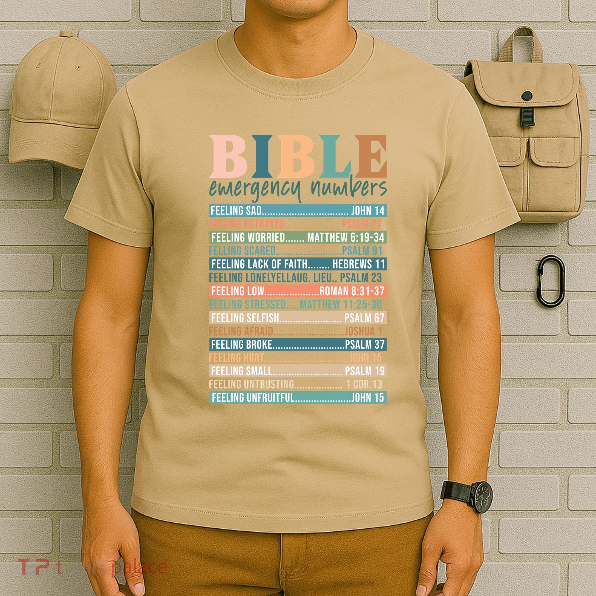 Bible Nutrition Emergency Numbers T-Shirt