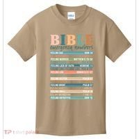 Bible Nutrition Emergency Numbers Kids T-Shirt thumb 0
