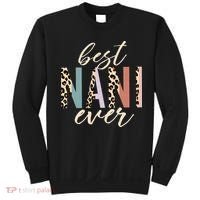 Best Nani Ever Gifts Leopard Print Mothers Day Sweatshirt thumb 0