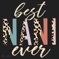 Best Nani Ever Gifts Leopard Print Mothers Day Hat thumb 2
