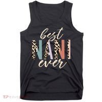 Best Nani Ever Gifts Leopard Print Mothers Day Tank Top thumb 0