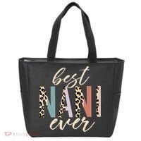 Best Nani Ever Gifts Leopard Print Mothers Day Tote Bag thumb 0