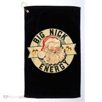 Big Nick Energy Retro Stamped Logo Golf Towel thumb 0