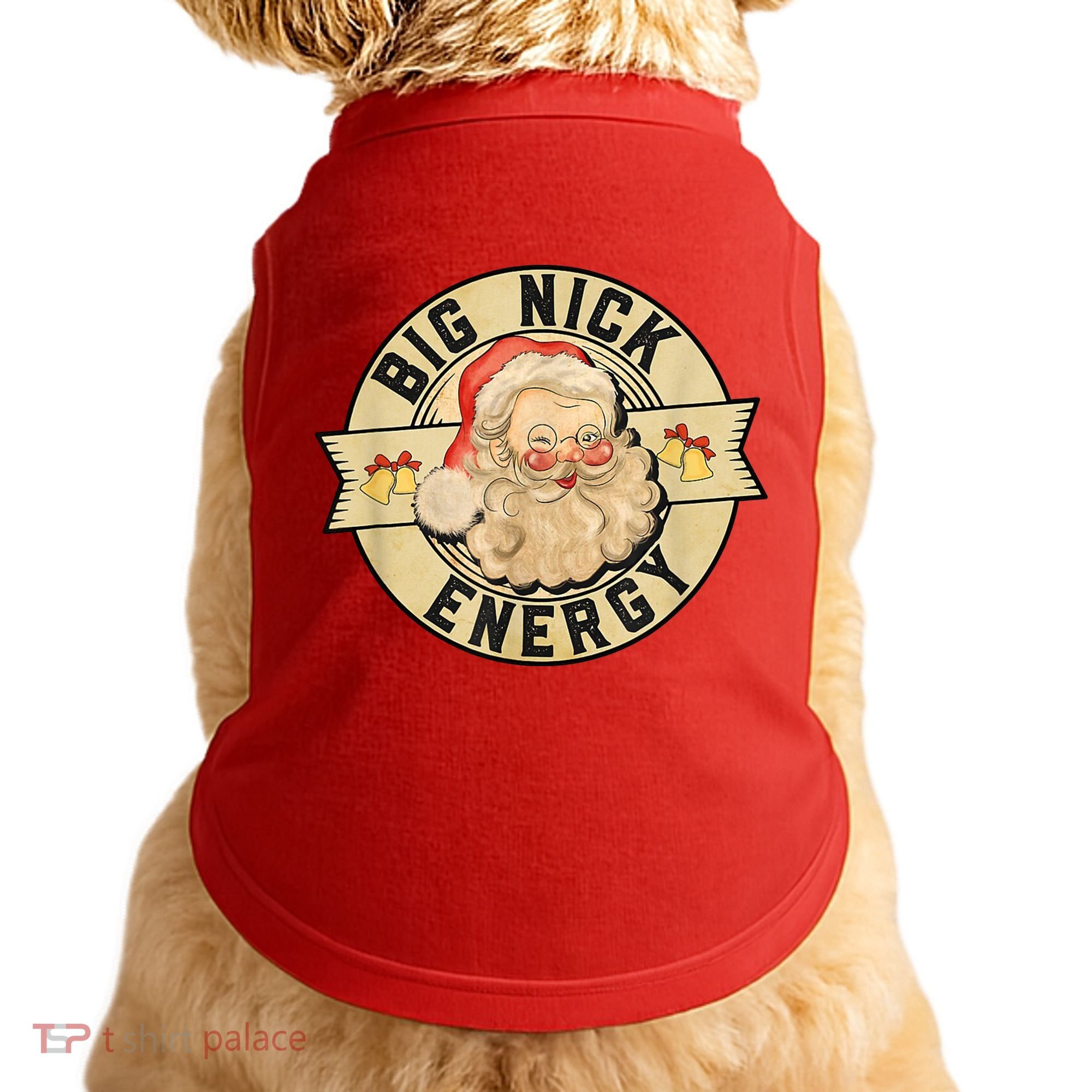 Big Nick Energy Retro Stamped Logo Doggie Tank