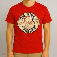 Big Nick Energy Retro Stamped Logo T-Shirt thumb 3