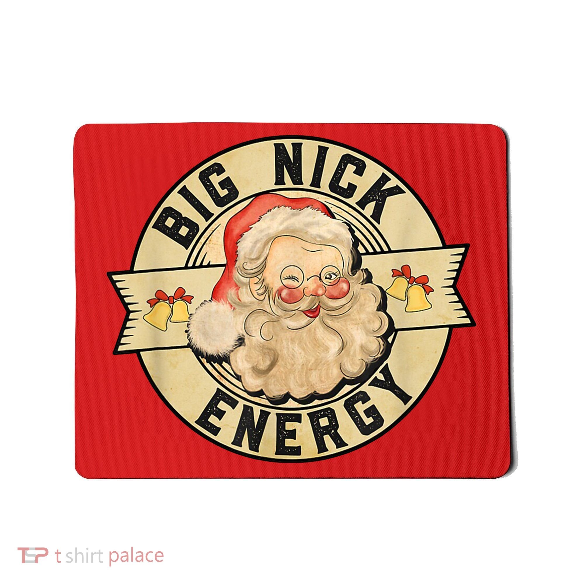 Big Nick Energy Retro Stamped Logo Mousepad