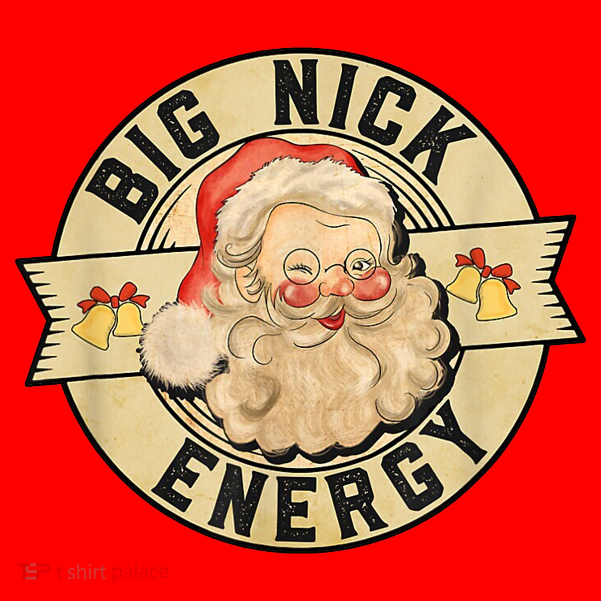 Big Nick Energy Retro Stamped Logo Ornament
