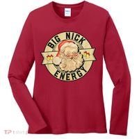 Big Nick Energy Retro Stamped Logo Women's Long Sleeve Shirt thumb 0