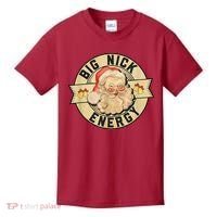 Big Nick Energy Retro Stamped Logo Kids T-Shirt thumb 0