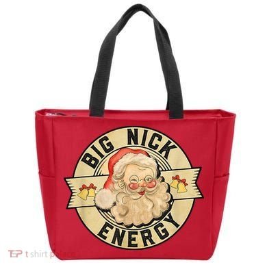 Big Nick Energy Retro Stamped Logo Tote Bag