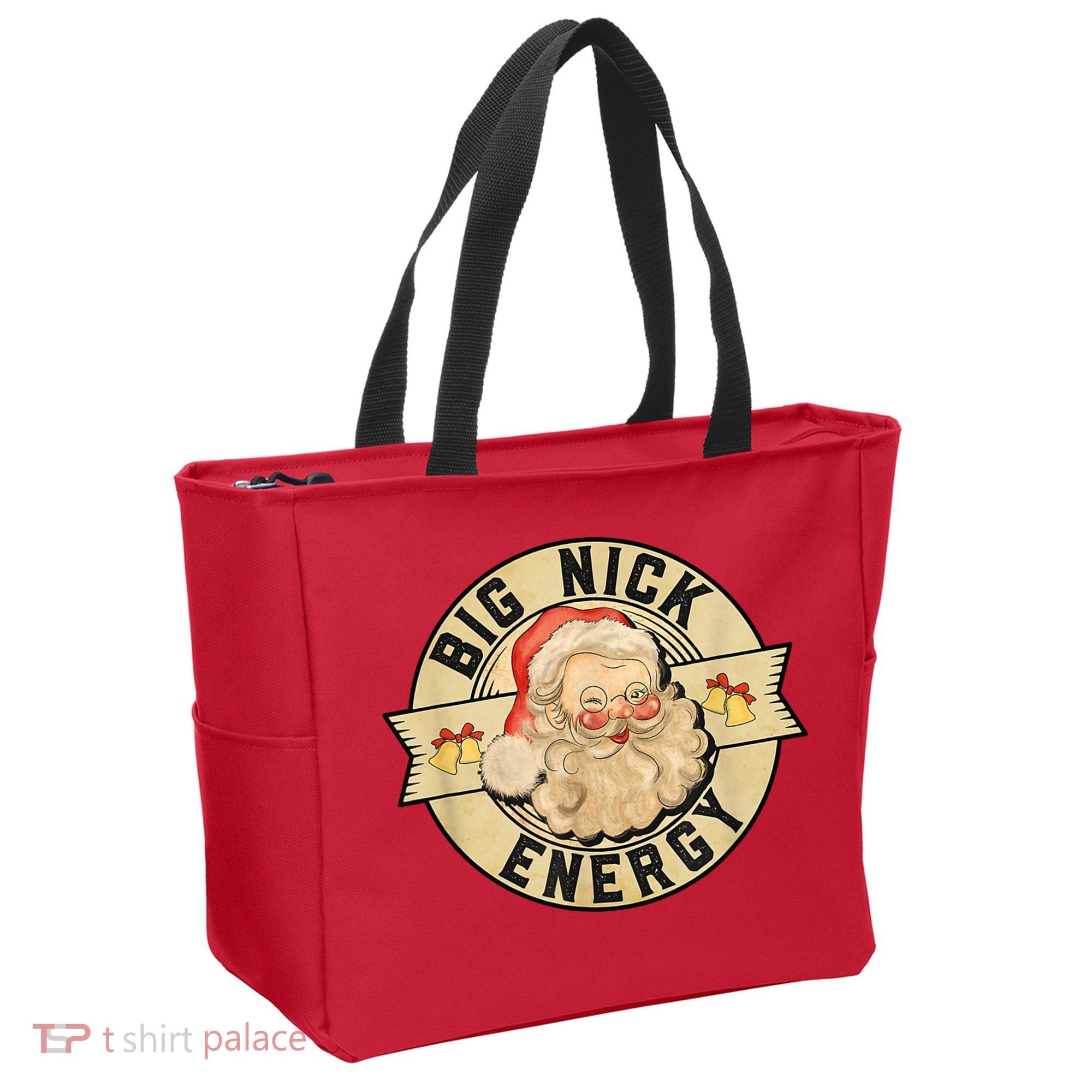 Big Nick Energy Retro Stamped Logo Tote Bag