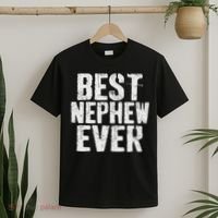 Best Nephew Ever Funny Nephew T-Shirt thumb 2