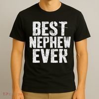 Best Nephew Ever Funny Nephew T-Shirt thumb 3