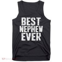 Best Nephew Ever Funny Nephew Tank Top thumb 0