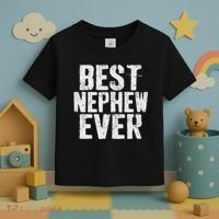 Best Nephew Ever Funny Nephew Toddler T-Shirt thumb 3