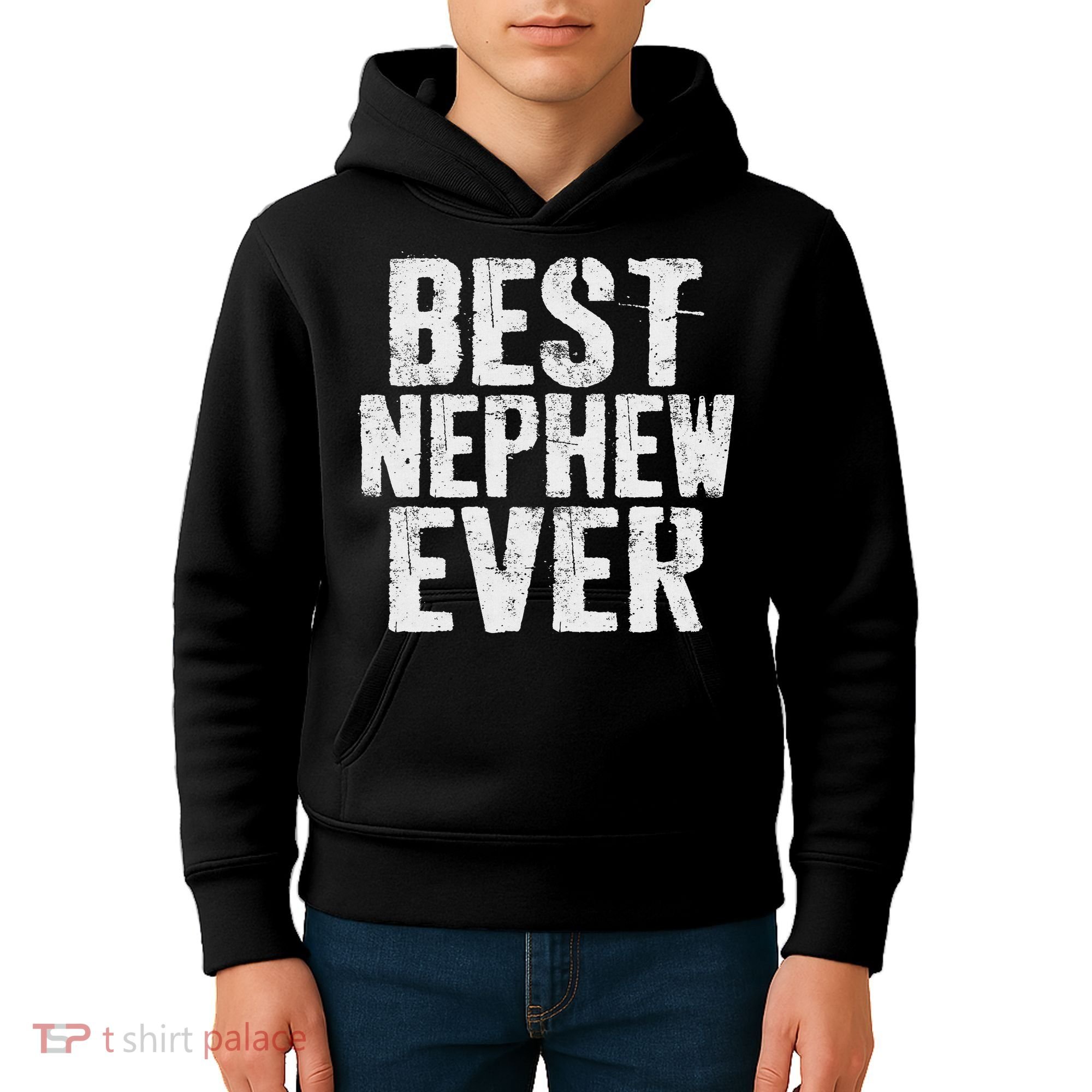 Best Nephew Ever Funny Nephew Kids Hoodie