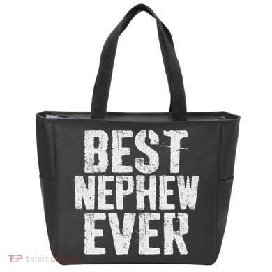 Best Nephew Ever Funny Nephew Tote Bag