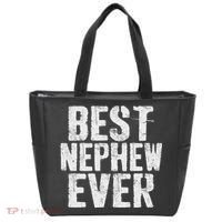 Best Nephew Ever Funny Nephew Tote Bag thumb 0