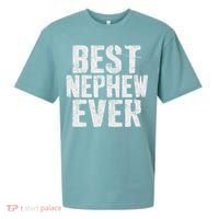 Best Nephew Ever Funny Nephew Sueded Cloud Jersey T-Shirt thumb 0