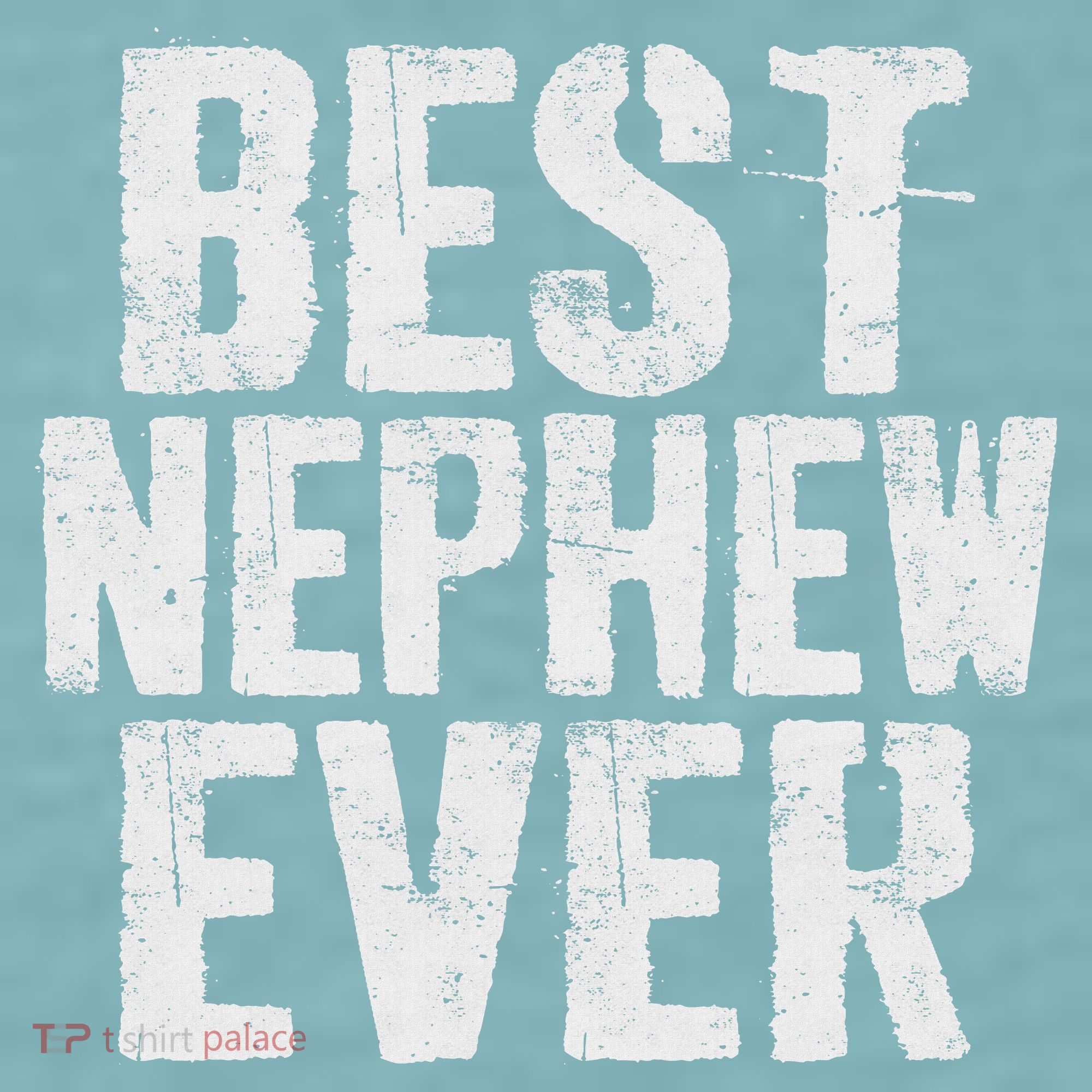 Best Nephew Ever Funny Nephew Sueded Cloud Jersey T-Shirt
