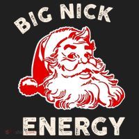 Big Nick Energy Funny Xmas Fat Santa Claus Saint Nicholas Tumbler thumb 3