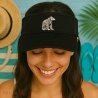 Bear Native Formline Art Salish Haida Tlingit Pacific Animal Visor thumb 2