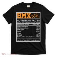 BMX Nutrition Facts Gift Cycling T-Shirt thumb 0